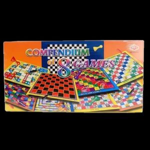 4in1 / 6in1 / 8in1 Compendium Board Game Set | Family Classic Games 🎲