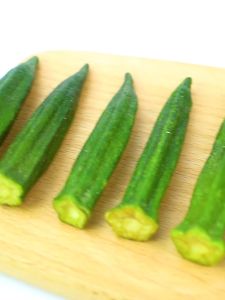 250g okra crispy fruit and vegetable chips ready-to-eat bag (Very fast delivery)