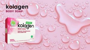 Sabun Kolagen Herbal HNI HPAI - Perawatan Wajah - Suplemen Kesehatan Wajah -Mencerahkan Kulit Wajah