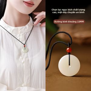 HUAKAIYUNDUO | Một Cặp Mệnh Đá Ngọc Bích Bảo Vệ