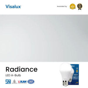 Visalux Lampu LED A-Bulb Radiance 6500K Daylight Putih 5W - Bundling Paket 5 pcs (RAD-VPA7705DL)