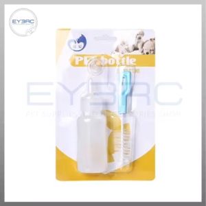 Pet Milk Nursing Bottle for Hand Feeding Puppies and Kittens with Soft Silica Gel and Scale Mark for Precise Measure