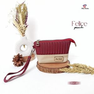FELICE Pouch Koin Wanita By BIRU TSABITA