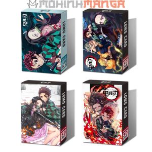 Lomo card hộp 30 thẻ truyện Kimetsu No Yaiba poster card Thanh gươm diệt quỷ Tanjiro Nezuko Zenitsu Tanjirou Inosuke