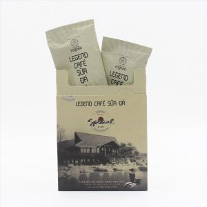 Legend caphe Sua Da Iced Milk Coffee - 9 Packets x25g/box by Trung Nguyen Legend ~ Perfect for Gifts! Top Vietnamese Coffee!