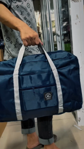 Korean Foldable Travel Bag Hand Carry Tas Lipat Koper Bagasi Organizer Waterproof