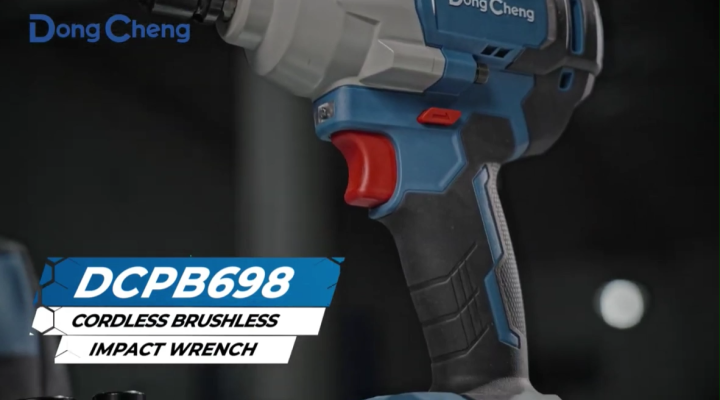 Dongcheng DCPB698 Mesin Impact Wrench Brushless Cordless 1/2” Inch ...