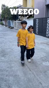 Kaos Anak Distro Polos Laki Laki Perempuan Usia 1-11 Tahun Catton Combed K144