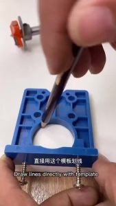 Carpenter Woodworking 2PCS/SET Drill Bits Set for Hinge with Concealed Hinge Boring Jig Wood Cutter