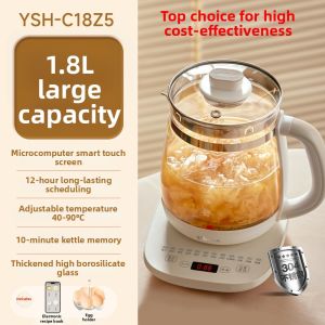 Bear | Multi-function Electric Glass Kettle for Decoction and Boiling