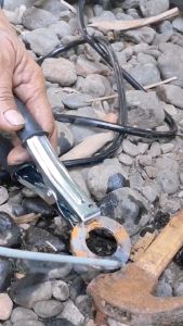 ORIGINAL !!! GENMARU Mesin Las 380watt Full Set Mini Inverter Series IGBT Inverter MMA 130 380W - LOW WATT JAPAN TECKNOLOGY