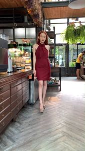 FEMME ISSUE เสื้อคอเต่า เสื้อคอเต่าไหล่ล้ํา เสื้อทํางาน เสื้อใส่ในสูท