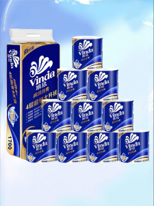 Vinda | Classic Blue Toilet Paper Rolls 27 Rolls
