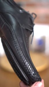 Sepatu Casual Pria Model Tali 3 Hole Breathable Hitam Fordza 003