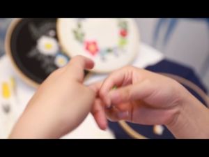 3Pcs Hoop Sulam Bamboo / Hoop Bambu Lingkaran Ring Untuk Cross Craft Sewing