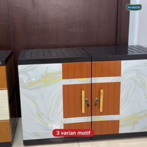 Rak Tv / Meja Tv Serbaguna Meja Minimalis Nandos Ebony 7521
