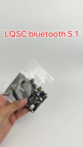 Mạch giải mã âm thanh BLUETOOTH LQSC 5.1 5V-12V DC thu bluetooth cho âm ly loa cho ô tô