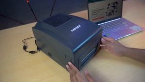 Printer Stiker Barcode Kassen S 4211 Transfer Tinta Ribbon 110X300 Label Barang Kasir S4211 S-4211