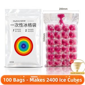 JOYBOS | Disposable Self-sealing Ice Tray Bags
