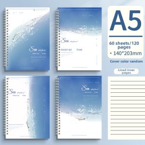 QUEZHOU | University Style Seaside Spiral Notebook B5