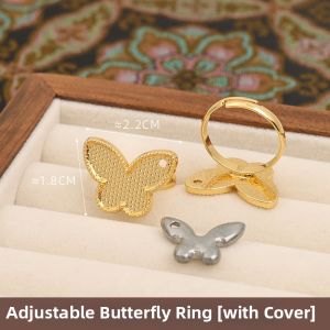 QINGPIN | Vintage Chinese Style Ring Base for DIY