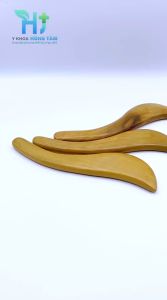 Dụng Cụ Cạo Gió Mát Xa Ấn Huyệt Bằng Gỗ Thơm Hình Chữ S - MH873