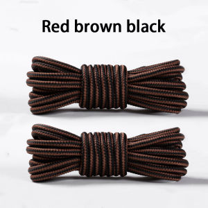 1Pair Round Striped Shoelace Outdoor Sports Shoelaces Sneaker Boots Laces Length 70cm/90cm/120cm/150cm