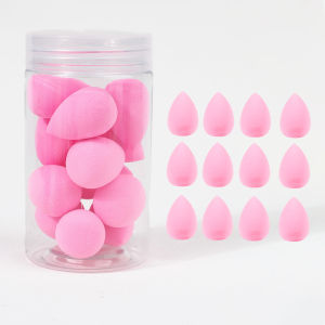 RANCAI | 12pcs Mini Beauty Sponge Egg Water Drop Small Makeup Egg Powder Puff Dry Wet Combined Cosmetic Tools With Storage Box