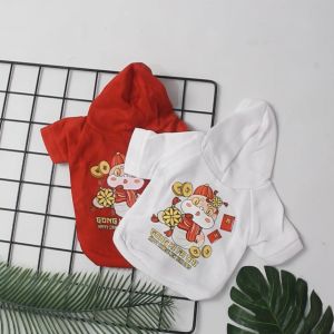 Baju Kucing Anjing Cewek Cowo Lucu Murah 3 pcs 5 Ribu - BUKIPET HOODIE CNY 2024 EDITION