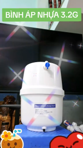 BÌNH ÁP NHỰA 8L BÌNH ÁP NHỰA 3.2G (ĐÃ BAO GỒM VAN BÌNH ÁP)