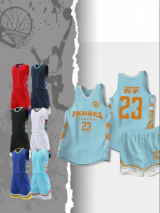 SK | Custom American Style Basketball Uniforms For Student Teams