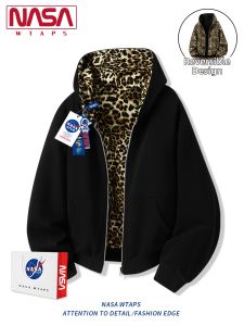 NASA WTAPS | Reversible Hooded Sweatshirt Outerwear For Fall