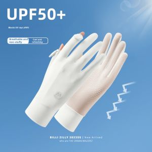 UV Protection Thin and Long Driving Gloves