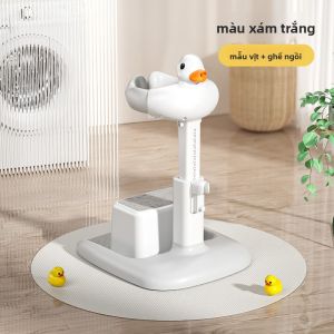 KIUMO | Giá đỡ tắm đứng hỗ trợ rửa mông cho bé sơ sinh và trẻ mới biết đi Dễ dàng tắm cho bé Rảnh tay của bạn Thiết kế di động an toàn và tiện lợi