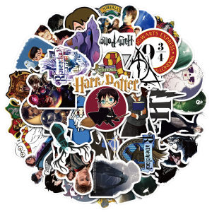 Harry Potter Luggage Waterproof Cartoon Stickers for Mobile Phone Case Tablet Laptop No Glue Leftover Digital Accessories