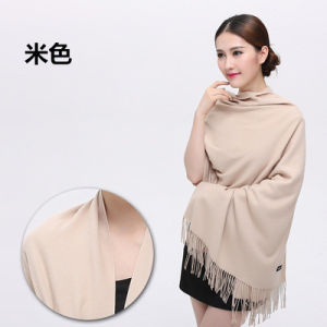 Byers Cashmere Scarf for Men and Women Fashionable Multi-functional Wool Accessory with Tassel for Spring Fall Winter