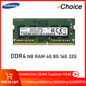 Samsung | Samsung DDR4 4GB 8GB 16GB 32GB 64GB 2400mhz 2133 2666mhz 3200mhz Sodimm Notebook High Performance Laptop Memory