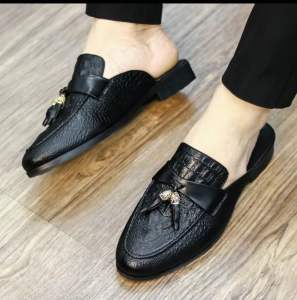 Sục da nam hàng kĩ dập vân cá sấu đai chuông vàng cân mọi trang phục cho anh em mã g46