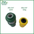 Khớp nối nhanh Dekton 3/4" cho máy rửa xe,đầu nối có lọc rác,dùng ống nước mềm 3/4 inch. 