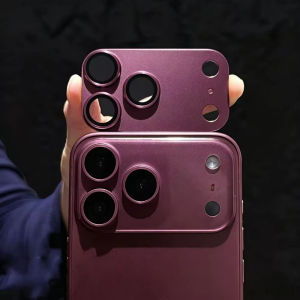 1-5Pcs Aluminum Metal Camera Lens Protector Glass For iPhone Duo 18 Pro Max 9H Camera Screen Full Protective Cover iPhone 18 Pro