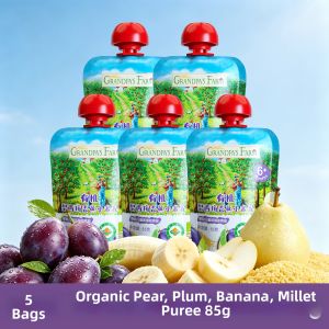 Grandpas Farm | Organic Baby Food Puree 6 Months Old Infants And Toddlers Snack