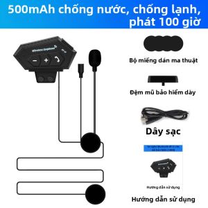 TDGO | Loa Không Dây Chống Nước cho Mũ Bảo Hiểm Bluetooth