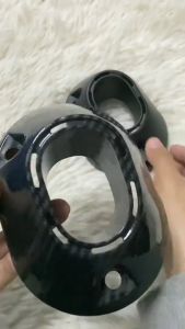 ครอบปลายท่อ ฝาปิดปลายท่อไอเสียมอเตอร์ไซค์ ฝาครอบปลายท่อไอเสีย สำหรับ PCX160 ลายคาบอน แข็งแรงทนทาน ติดตั้งง่าย เพิ่มความสวยงามให้รถยนต์และมอเตอร์ไซค์