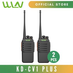 WLN KD-CV1 Plus 5W 16 Channel UHF 400-470MHz Two-Way Walkie Talkie Radio -SET OF 2