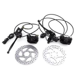 For Citycoco Electric Bicycle Electric Scooter Front and Rear Brake Assembly Brake Handle Disc Brake Applicable to Helei China
