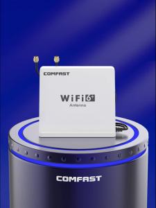 Comfast | Comfast Wifi 6 High Gain Antenna Dual-band Signal SMA Connector With Extension Base for 802.11AX Router & Network Card 1.5Meter