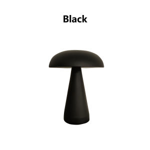 Retro LED Night Ligh Mushroom Touch Sensor Desk Lamp 3 Color Dimming Desktop Night Light Rechargeable Reading Lamp Desktop Decor