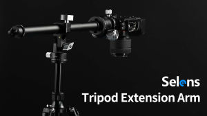 Selens H40A/H40C  Tripod Crossbar Center Column Horizontal Kit Aluminium Alloy Adjustable Panoramic Base Portable Travel Camera Stand For SLR Camera