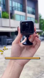 ✨สนับสนุน COD✨WIFI กล้องวงจรปิด 1080P HD  ภายใน แบตเตอรี่ในตัว กล้องขนาดเล็ก  มุมกว้าง miniCCTV กลางคืนภาพสี  การทำงานระยะไกล สามารถพูดคุยด้วยเสียงได้  สแตนด์บายยาวพิเศษ ดูแลความปลอดภัยภายในบ้านทั้งกลางวันและกลางคืน
