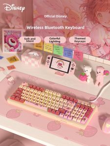 Disney | Cute Silent Wireless Bluetooth Keyboard for Notebook and Desktop Use